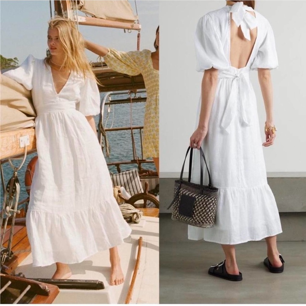 Faithfull The Brand Romilia midi dress